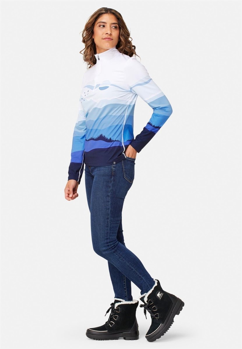 Krimson Klover - Mountain Sunrise Baselayer - Top Damen - blues - KK-F24833-922-XS - Sportbrands24