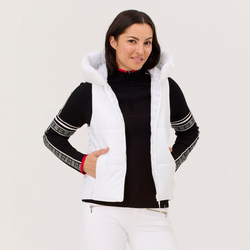 Vesta Reversible Vest Weste Damen - snow