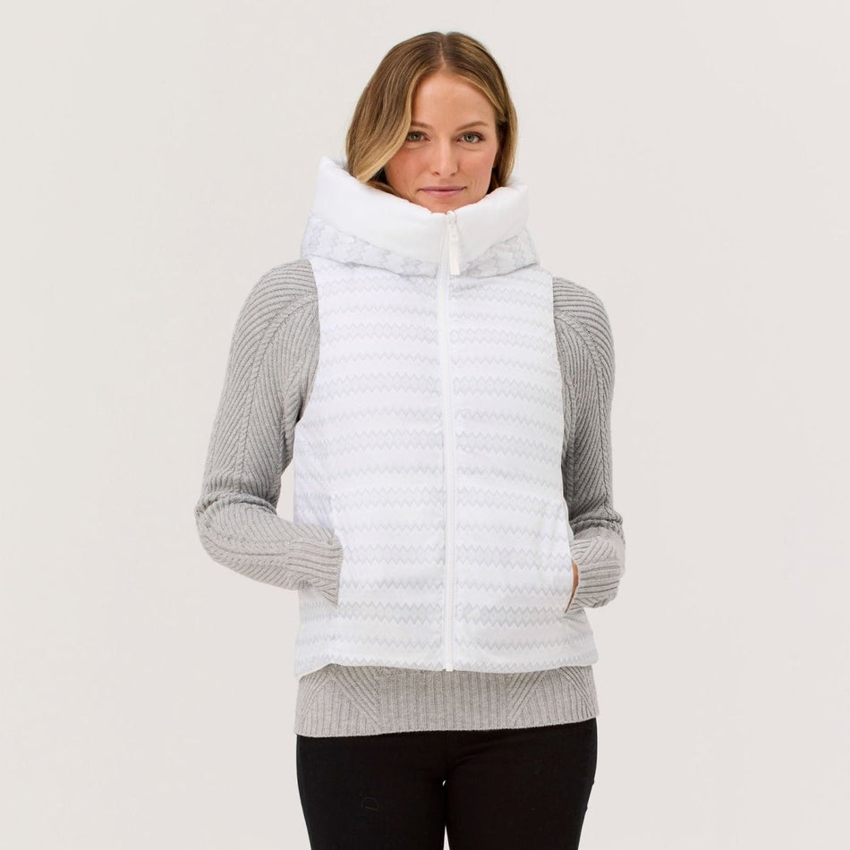 Vesta Reversible Vest Weste Damen - snow