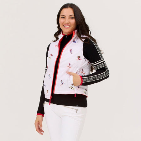 Krimson Klover - Sela Vest Weste Damen - radiant red - KK-F25110-602-XS - Sportbrands24