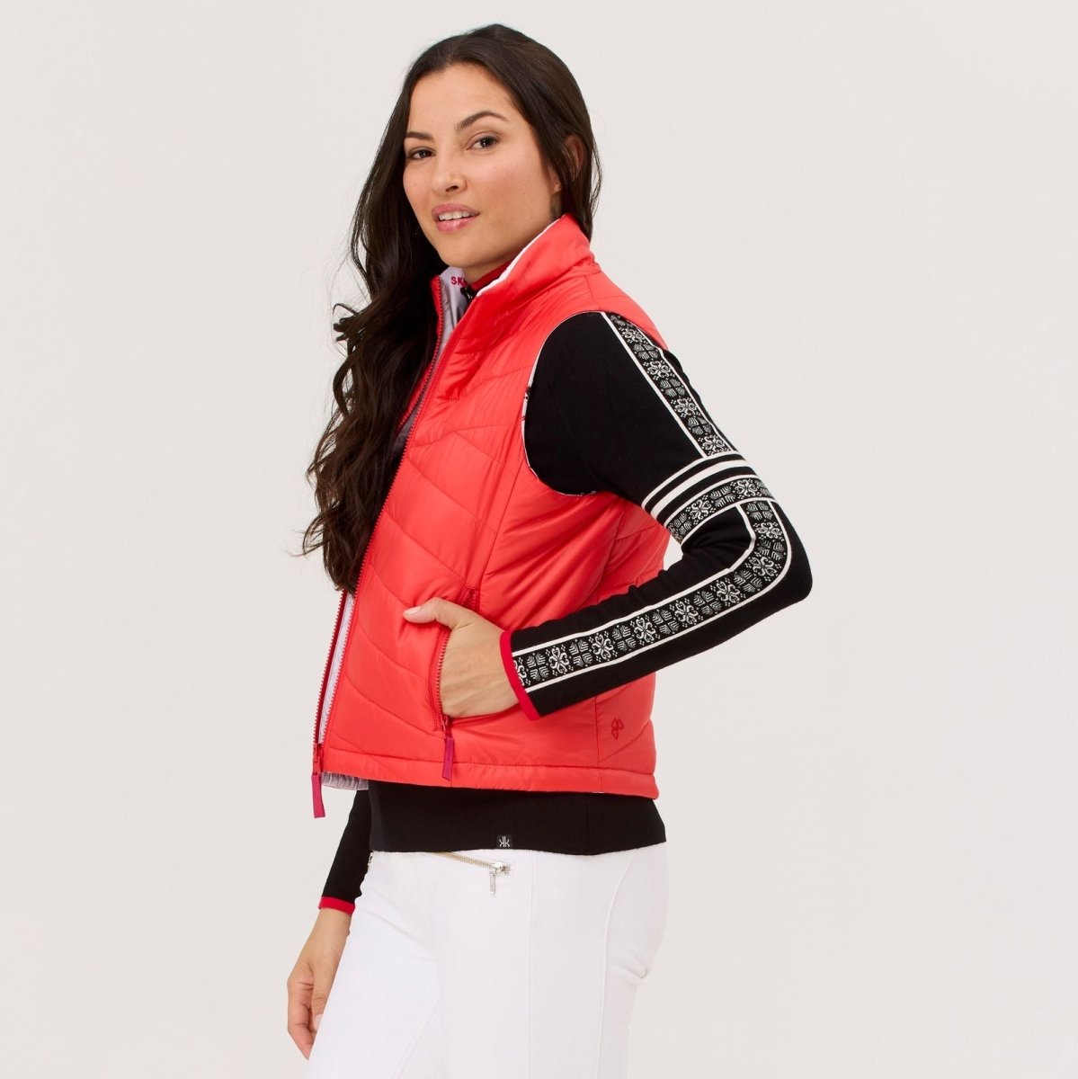 Krimson Klover - Sela Vest Weste Damen - radiant red - KK-F25110-602-XS - Sportbrands24