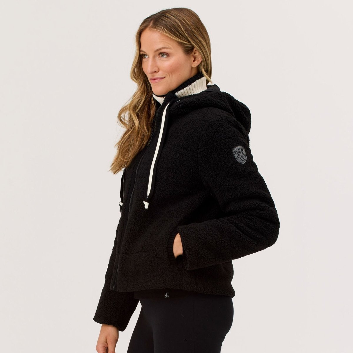 Krimson Klover - Bella Jacket Fleecejacke Damen - black - KK-F25200-001-XS - Sportbrands24