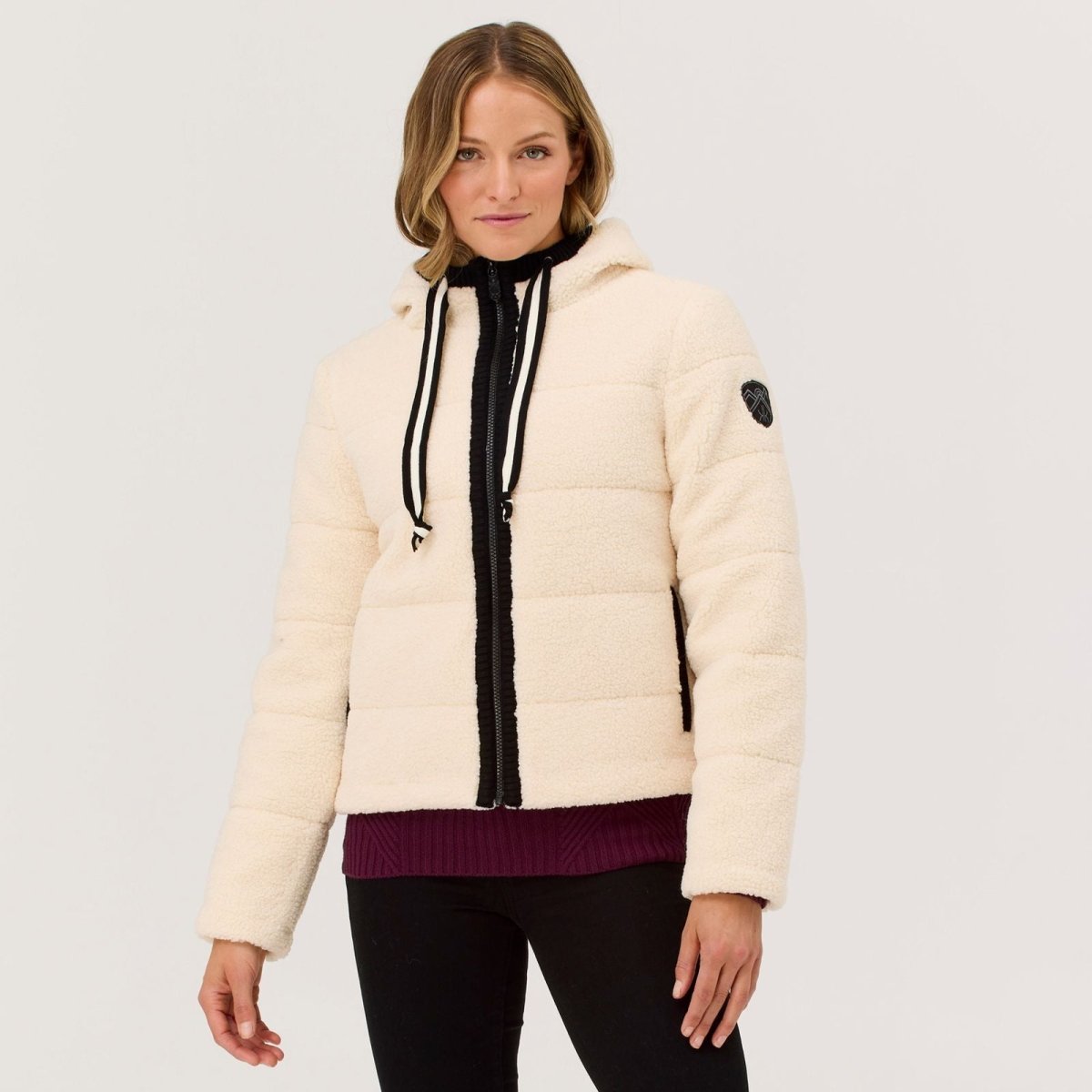 Krimson Klover - Bella Jacket Fleecejacke Damen - natural - KK-F25200-105-XS - Sportbrands24