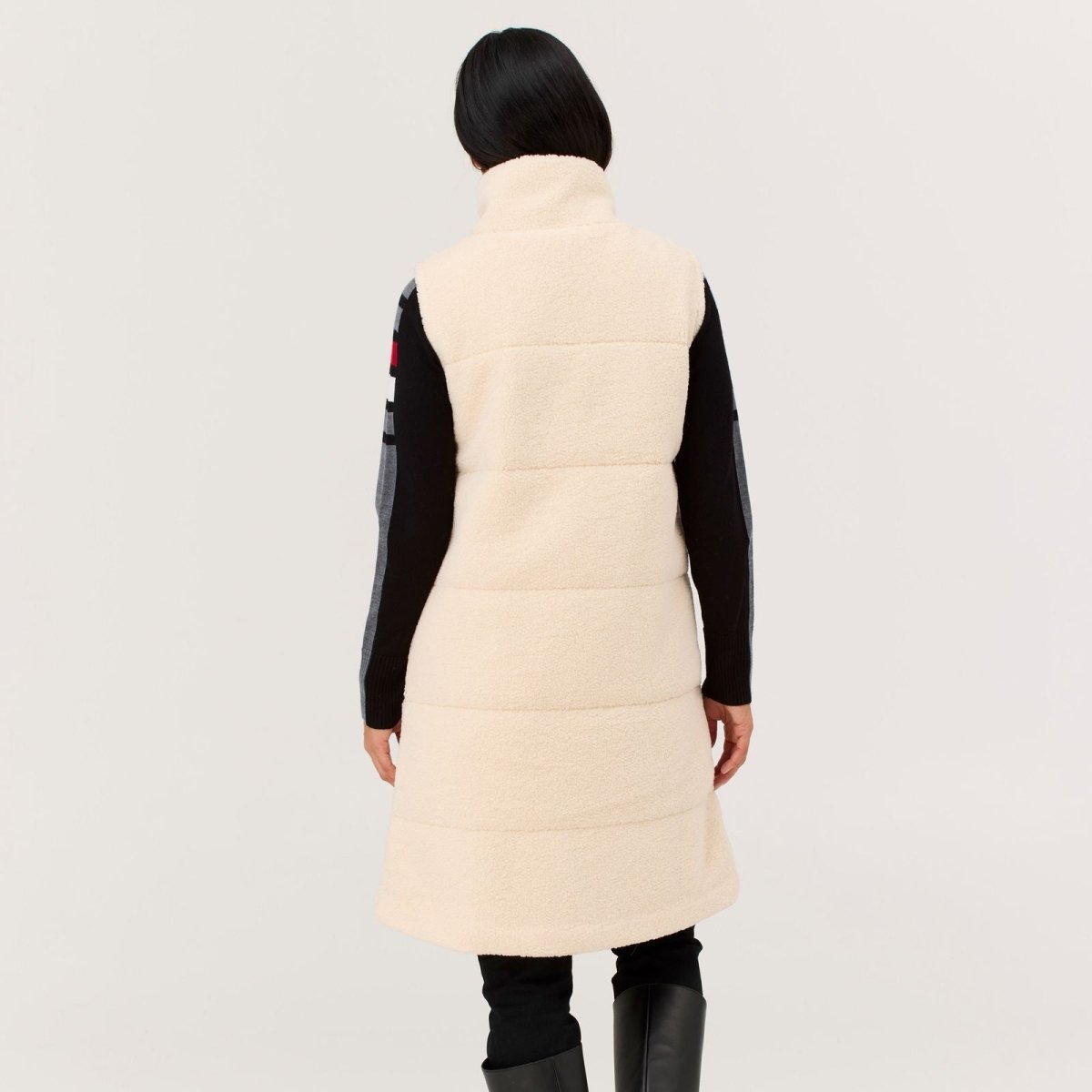 Krimson Klover - Kira Fleece Vest Long Fleeceweste Damen - natural - KK-F25201-105-XS - Sportbrands24