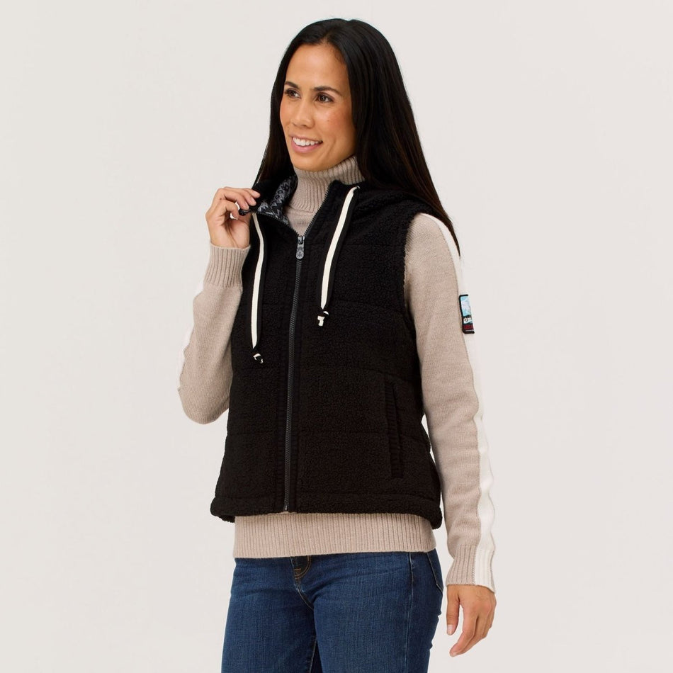 Krimson Klover - Bella Vest Fleeceweste Damen - black - KK-F25202-001-XS - Sportbrands24