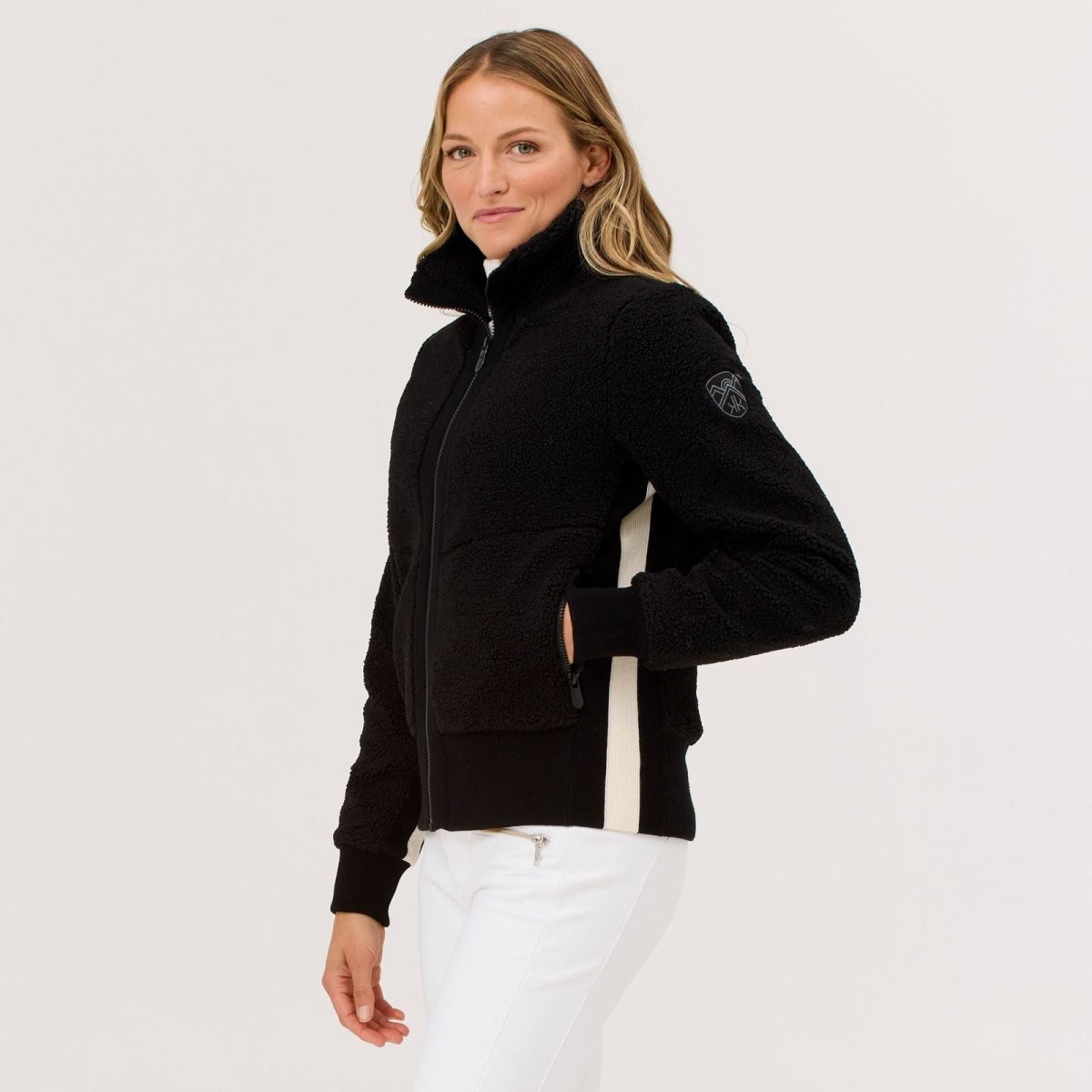 Krimson Klover - Stevie Jacket Fleecejacke Damen - black - KK-F25204-001-XS - Sportbrands24