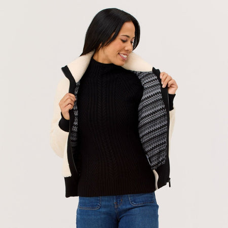 Krimson Klover - Stevie Jacket Fleecejacke Damen - natural - KK-F25204-105-XS - Sportbrands24