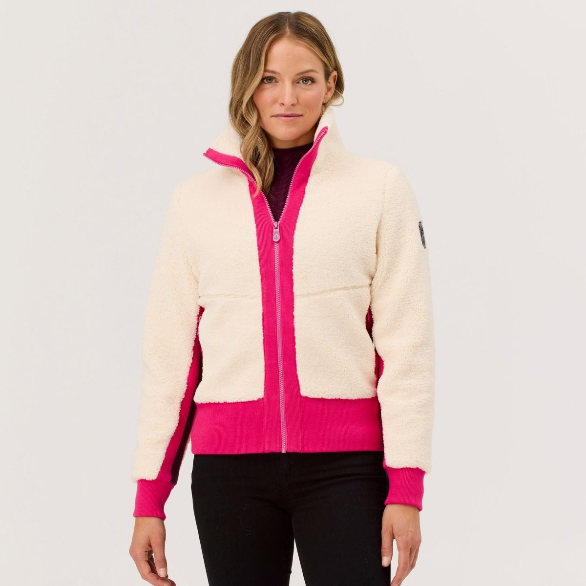 Krimson Klover - Stevie Jacket Fleecejacke Damen - natural radiant - KK-F25204-107-XS - Sportbrands24