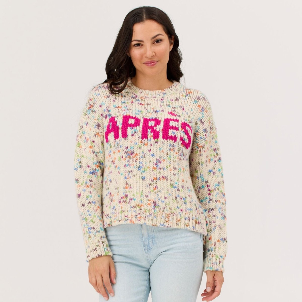 Krimson Klover - Confetti Pullover Alpaka - Strickpullover Damen - magenta - KK-F25500-696-XS - Sportbrands24