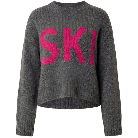 Krimson Klover - Ski Sweater Alpaka - Strickpullover Damen - medium gray - KK-F25506-037-XS - Sportbrands24