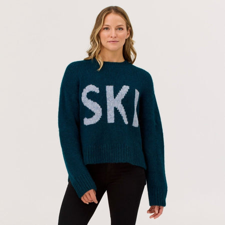 Krimson Klover - Ski Sweater Alpaka - Strickpullover Damen - dark moss - KK-F25506-301-XS - Sportbrands24
