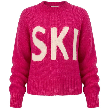 Krimson Klover - Ski Sweater Alpaka - Strickpullover Damen - magenta - KK-F25506-696-XS - Sportbrands24