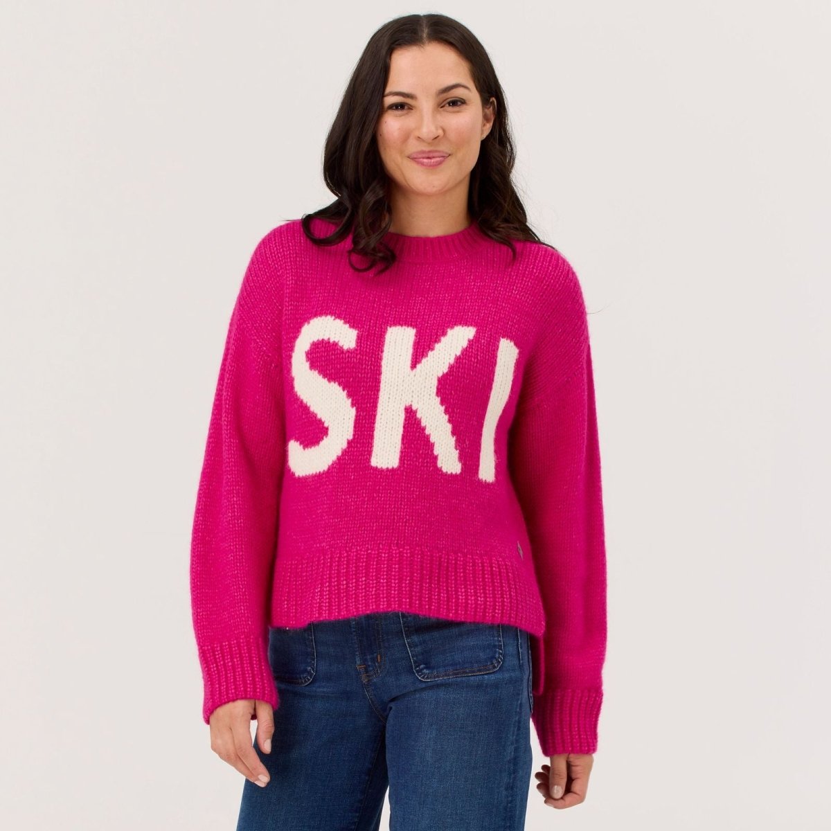 Krimson Klover - Ski Sweater Alpaka - Strickpullover Damen - magenta - KK-F25506-696-XS - Sportbrands24