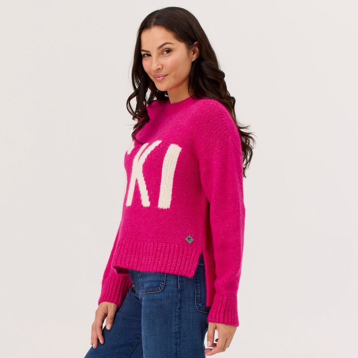 Krimson Klover - Ski Sweater Alpaka - Strickpullover Damen - magenta - KK-F25506-696-XS - Sportbrands24