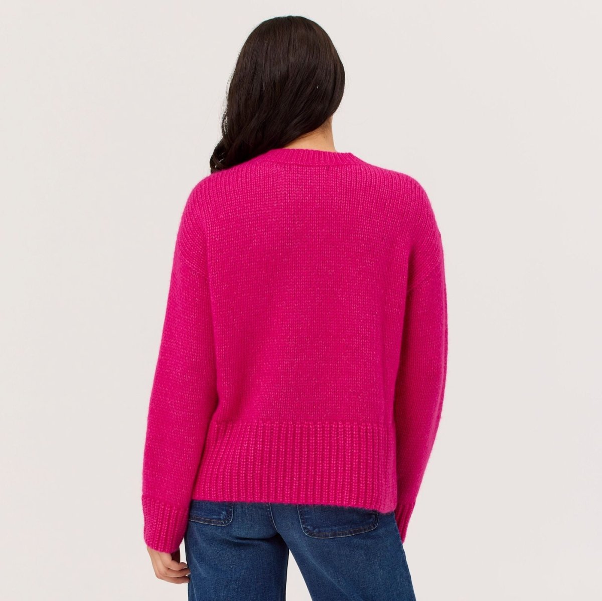 Krimson Klover - Ski Sweater Alpaka - Strickpullover Damen - magenta - KK-F25506-696-XS - Sportbrands24