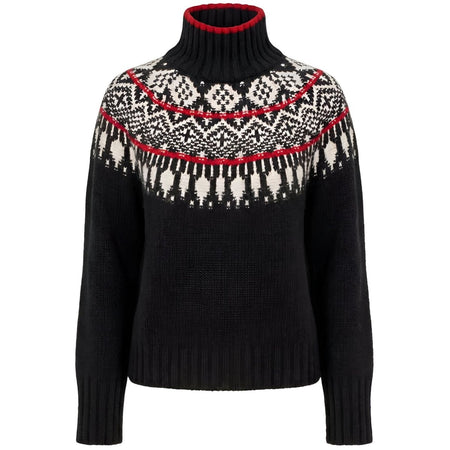 Krimson Klover - Helena Sweater Strickpullover Damen - black - KK-F25516-001-XS - Sportbrands24