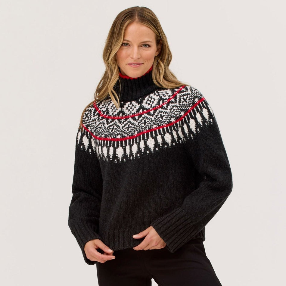 Helena Sweater Strickpullover Damen - black