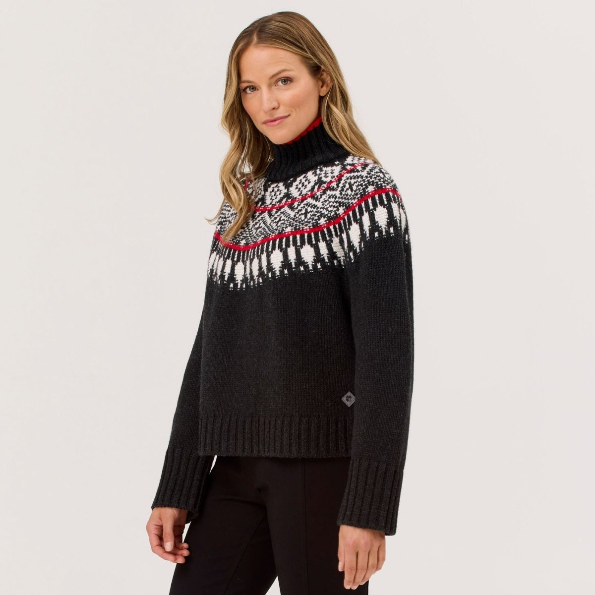 Krimson Klover - Helena Sweater Strickpullover Damen - black - KK-F25516-001-XS - Sportbrands24