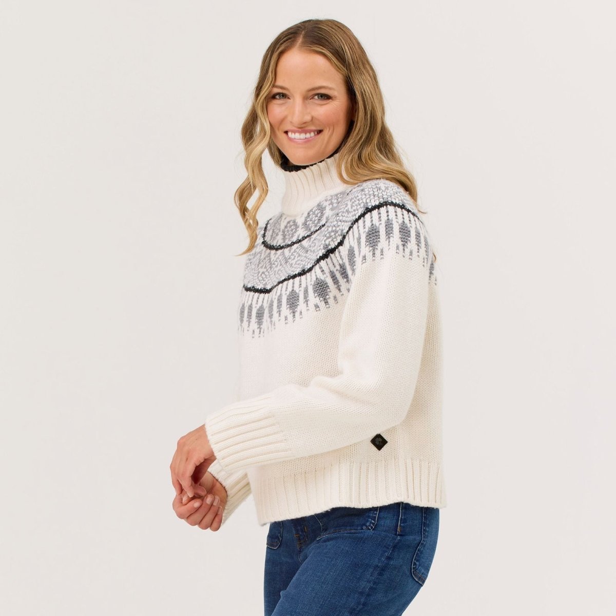 Krimson Klover - Helena Sweater Strickpullover Damen - snow - KK-F25516-101-XS - Sportbrands24