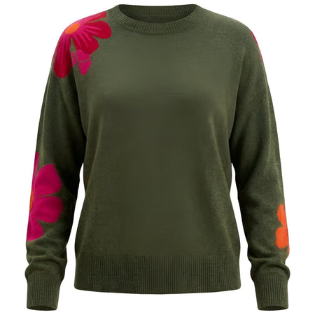 Krimson Klover - Poppy Sweater Strickpullover Damen - hunter - KK-F25522-315-XS - Sportbrands24