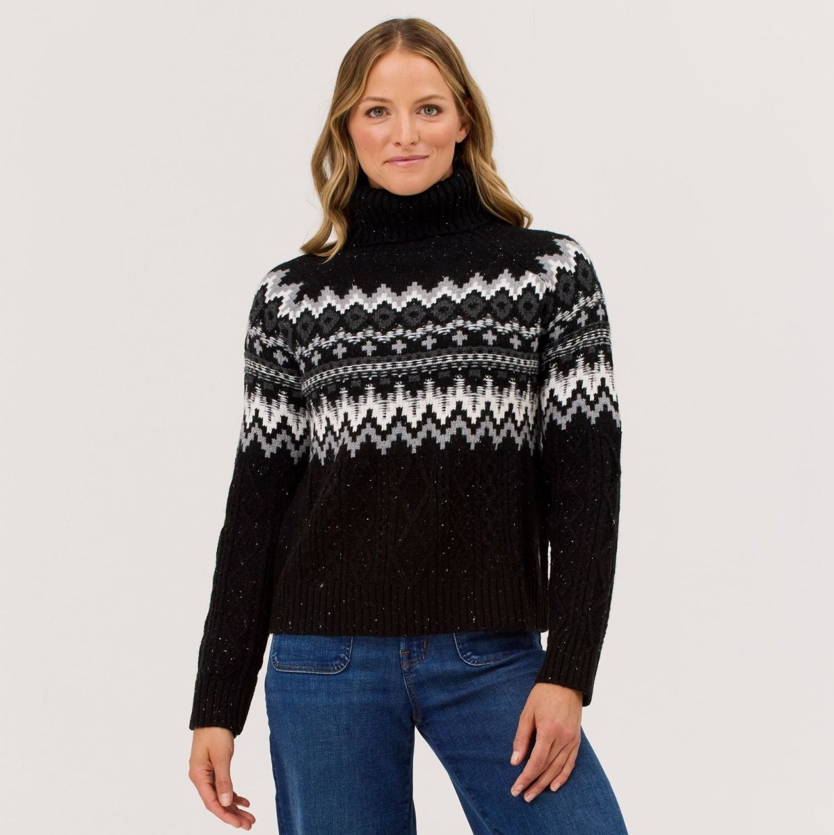 Krimson Klover - Helena Sweater Strickpullover Damen - black - KK-F25527-001-XS - Sportbrands24