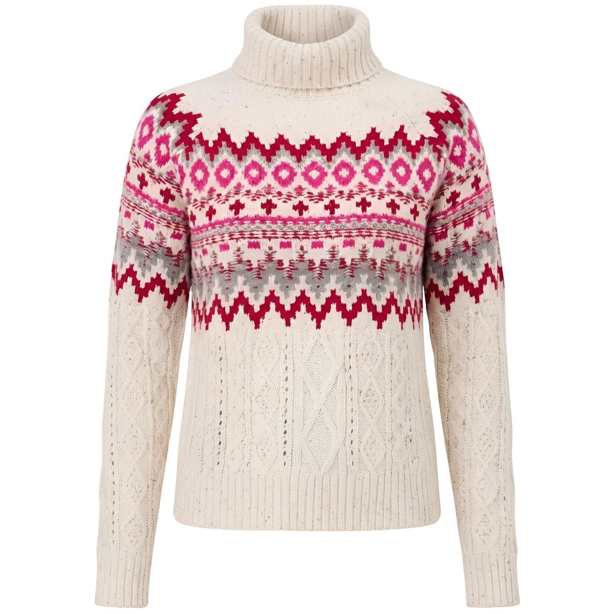 Krimson Klover - Helena Sweater Strickpullover Damen - snow - KK-F25527-101-XS - Sportbrands24