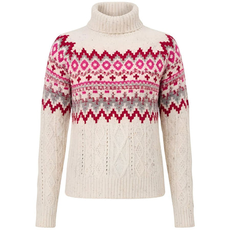 Krimson Klover - Helena Sweater Strickpullover Damen - snow - KK-F25527-101-XS - Sportbrands24