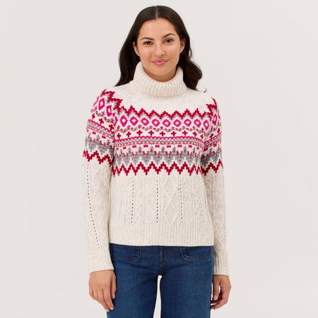 Krimson Klover - Helena Sweater Strickpullover Damen - snow - KK-F25527-101-XS - Sportbrands24