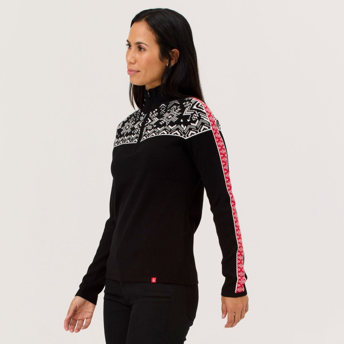 Krimson Klover - Summit 2.0 Zip Neck Strickpullover Damen - black - KK-F25708-001-XS - Sportbrands24