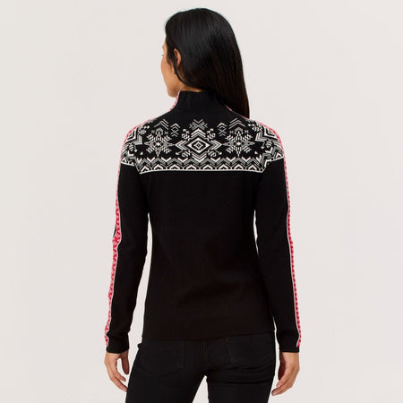 Krimson Klover - Summit 2.0 Zip Neck Strickpullover Damen - black - KK-F25708-001-XS - Sportbrands24