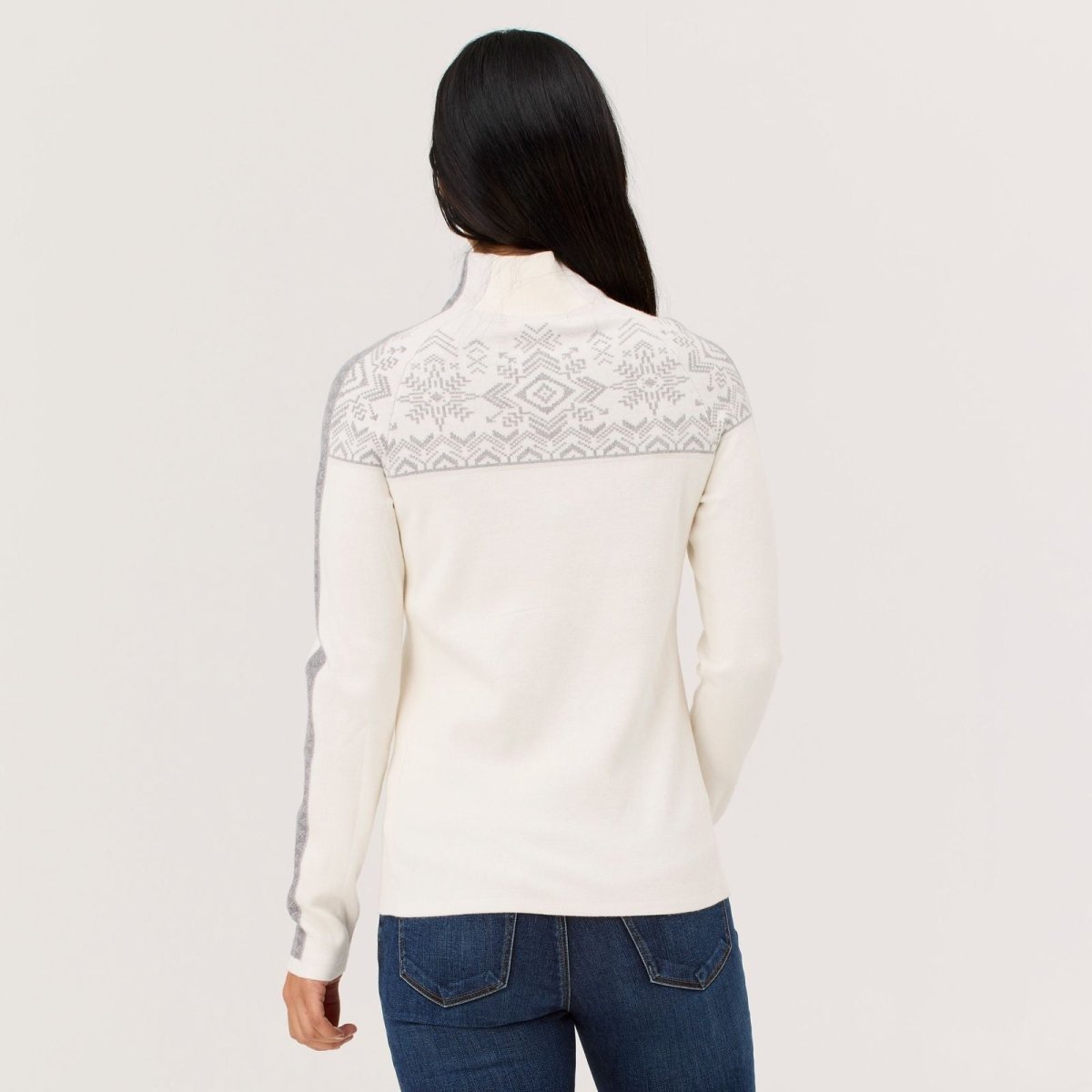 Krimson Klover - Summit 2.0 Zip Neck Strickpullover Damen - snow - KK-F25708-101-XS - Sportbrands24