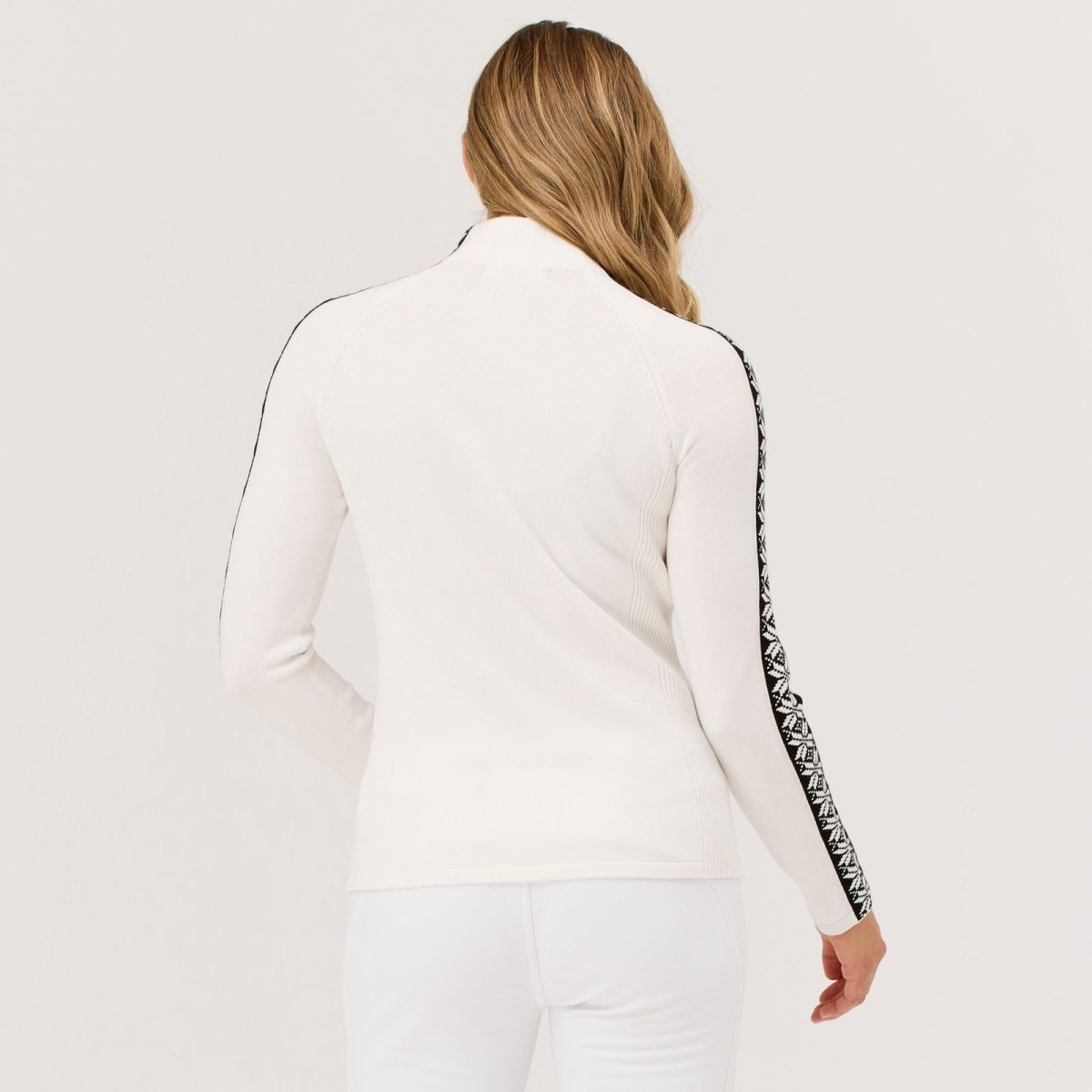 Krimson Klover - Slalom Zip Neck Strickpullover Damen - snow - KK-F25711-101-XS - Sportbrands24