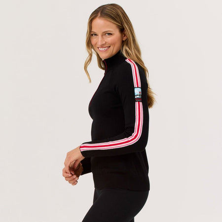 Krimson Klover - Downhill Sweater Strickpullover Damen - black - KK-F25716-001-XS - Sportbrands24