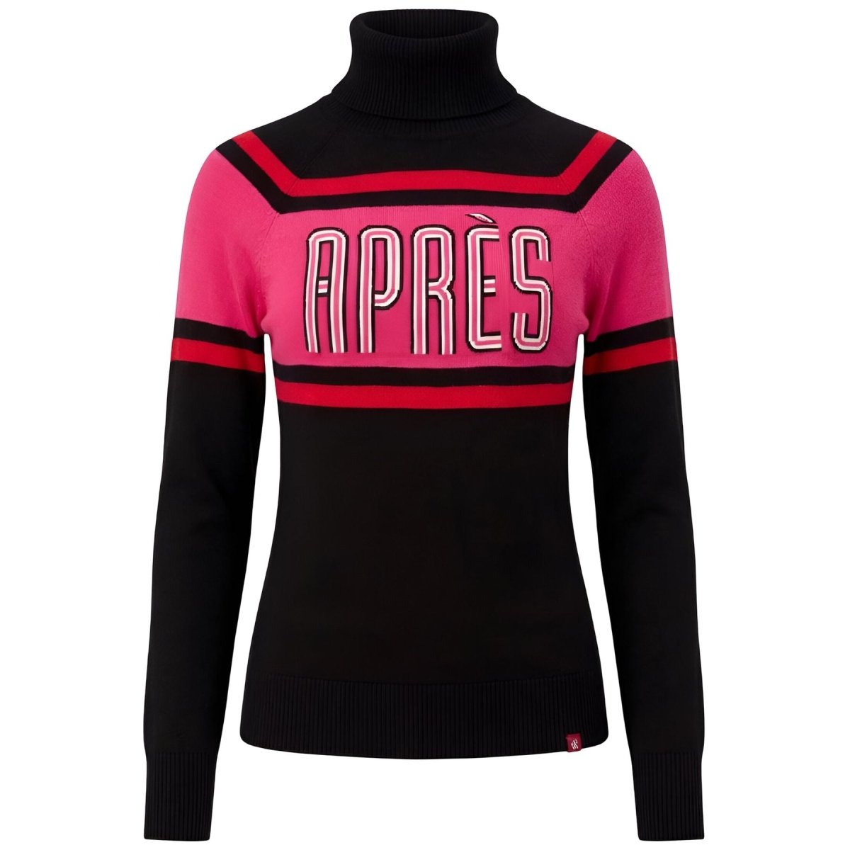 Krimson Klover - Annika Turtleneck Strickpullover Damen - black - KK-F25719-001-XS - Sportbrands24
