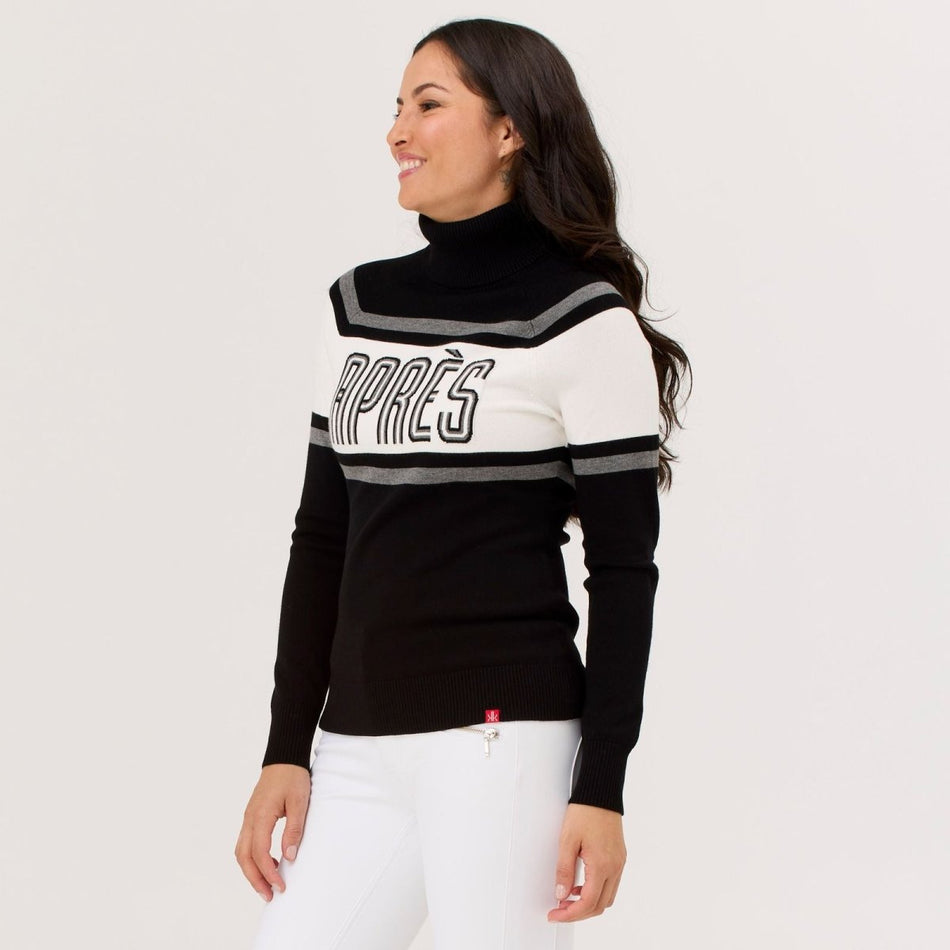 Krimson Klover - Annika Turtleneck Strickpullover Damen - medium gray - KK-F25719-037-XS - Sportbrands24