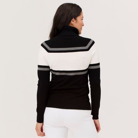 Krimson Klover - Annika Turtleneck Strickpullover Damen - medium gray - KK-F25719-037-XS - Sportbrands24