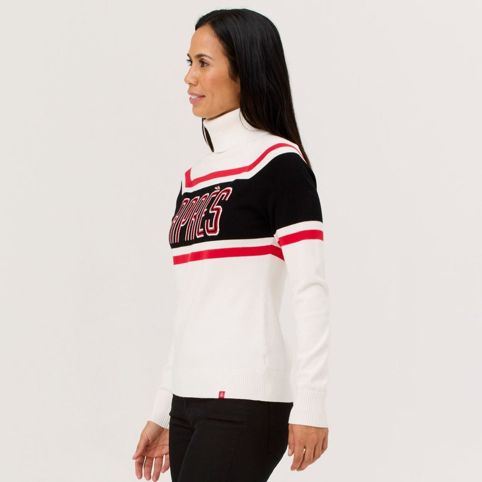 Krimson Klover - Annika Turtleneck Strickpullover Damen - snow - KK-F25719-101-XS - Sportbrands24