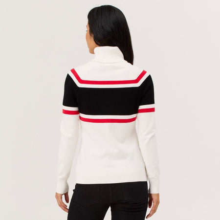 Krimson Klover - Annika Turtleneck Strickpullover Damen - snow - KK-F25719-101-XS - Sportbrands24