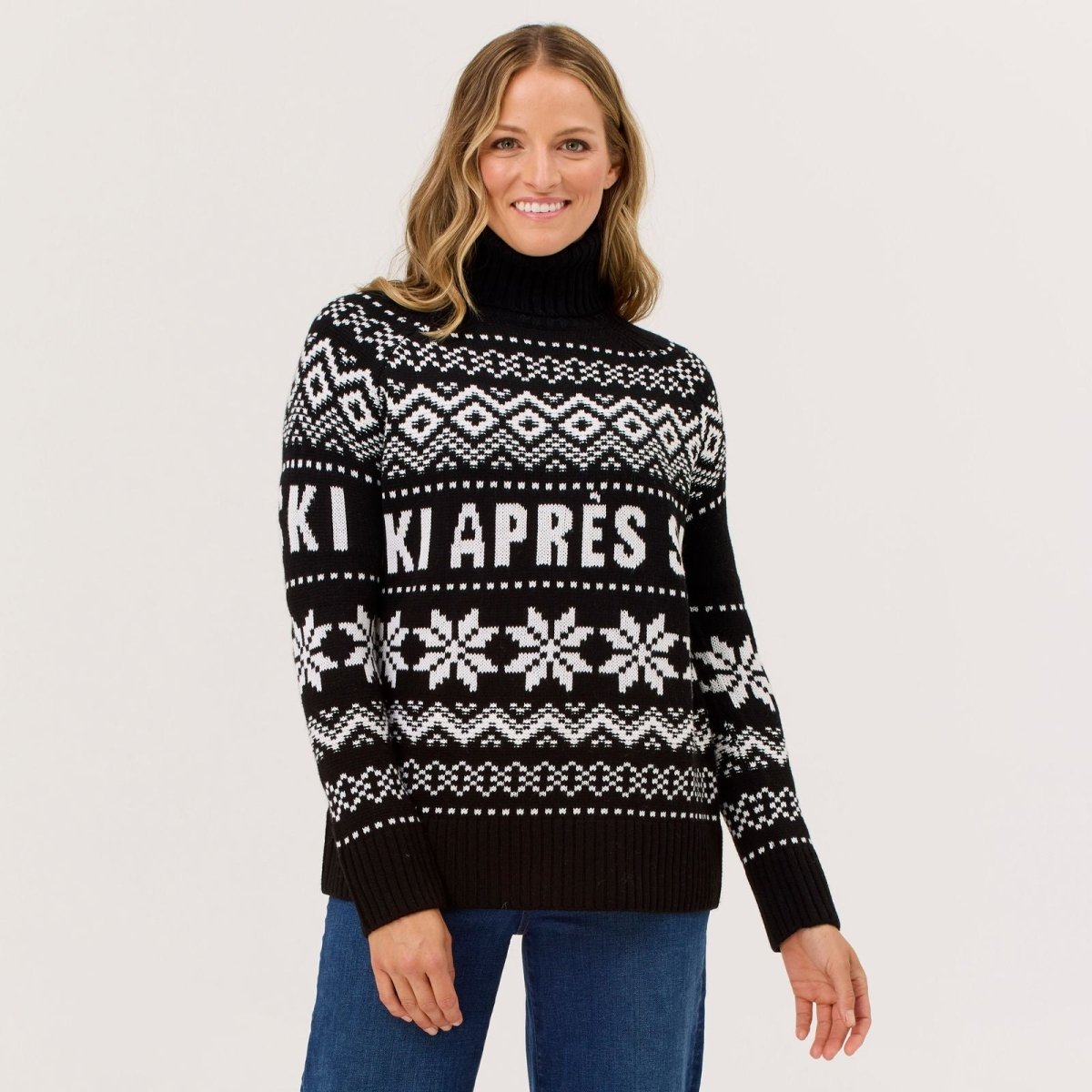 Krimson Klover - Simone Sweater Strickpullover Damen - black - KK-F25727-001-XS - Sportbrands24