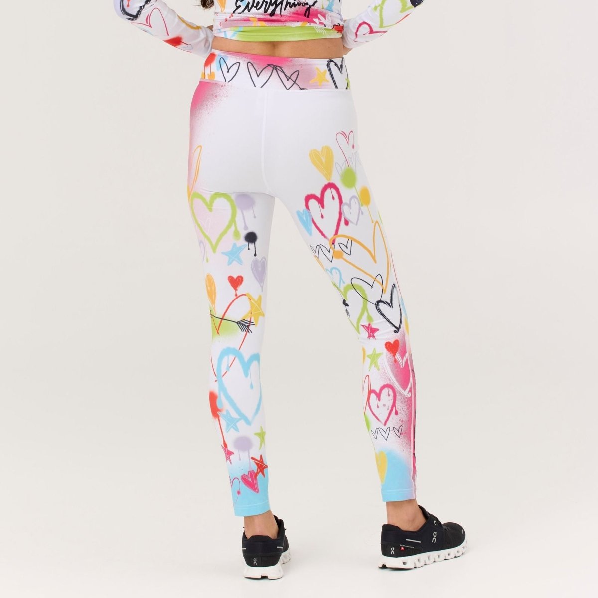 Krimson Klover - Graffiti Girls Legging Baselayer - Legging Damen - multi - KK-F25801-918-XS - Sportbrands24