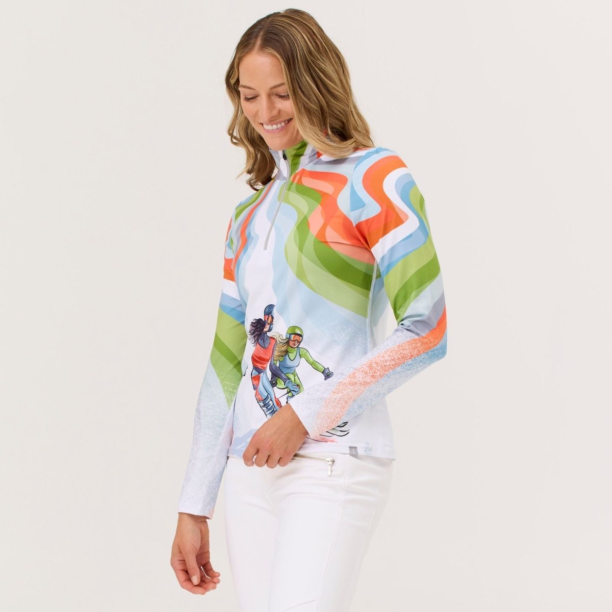 Krimson Klover - She Racers Top Baselayer Damen - orange - KK-F25805-921-XS - Sportbrands24