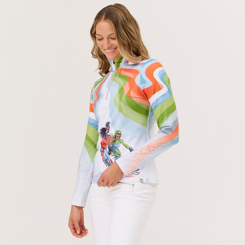 She Racers Top Baselayer Damen - orange