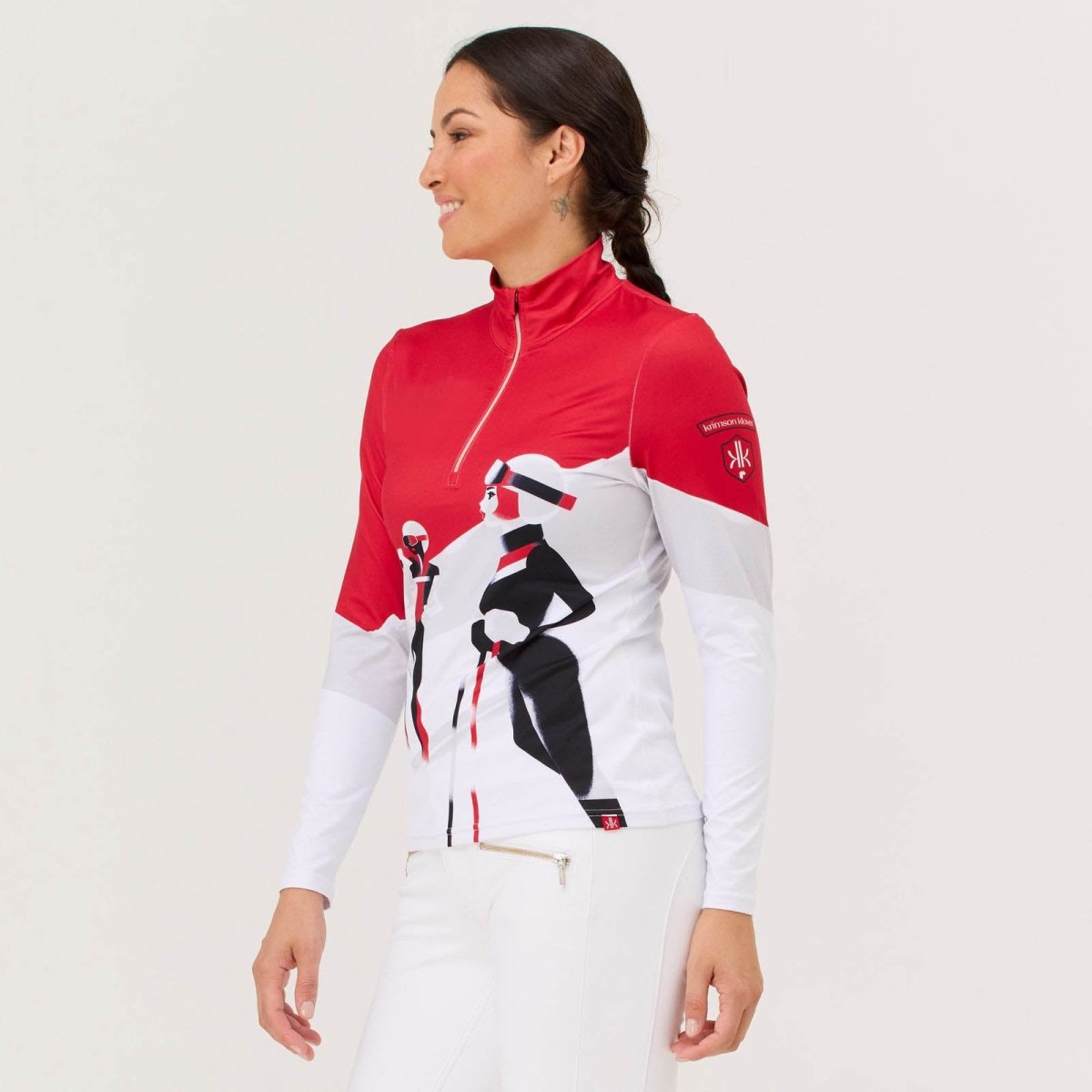 Krimson Klover - Back Country Top Baselayer Damen - racing red (w/o Cortina) - KK-F25807-EU914-XS - Sportbrands24