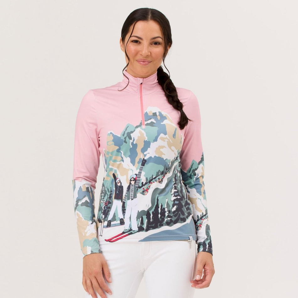Ski Power Top Baselayer Damen - multi