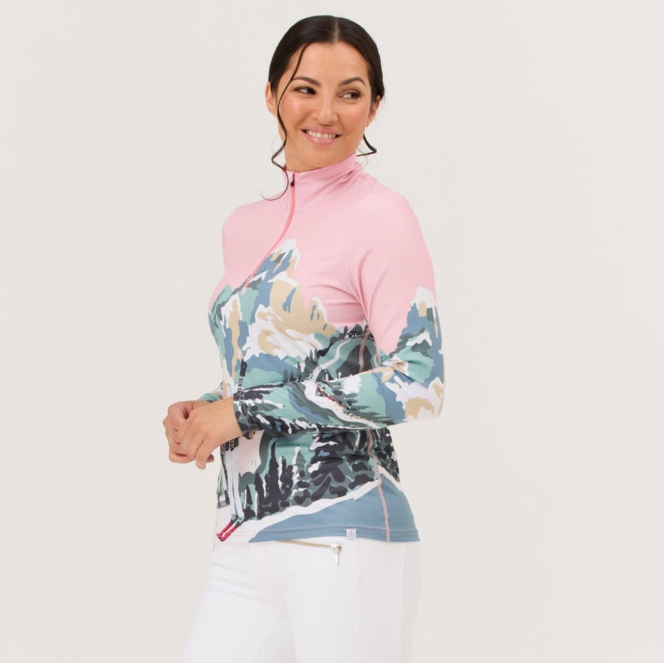 Ski Power Top Baselayer Damen - multi