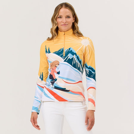 Krimson Klover - Downhill Sunshine Top Baselayer Damen - multi - KK-F25823-923-XS - Sportbrands24