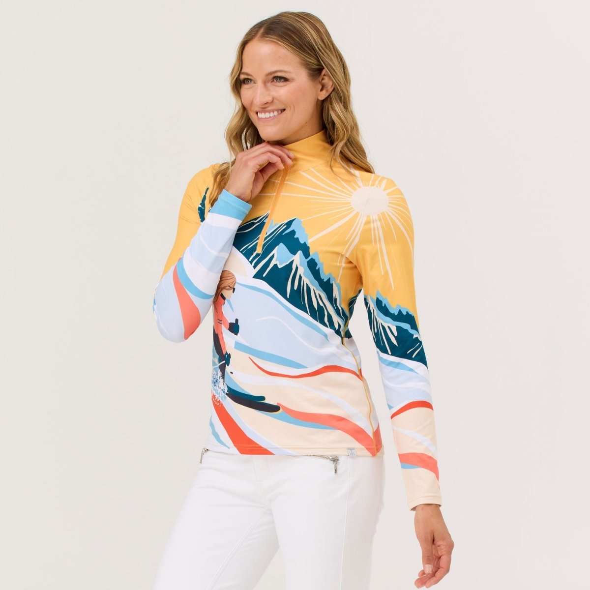 Krimson Klover - Downhill Sunshine Top Baselayer Damen - multi - KK-F25823-923-XS - Sportbrands24