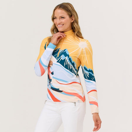 Krimson Klover - Downhill Sunshine Top Baselayer Damen - multi - KK-F25823-923-XS - Sportbrands24