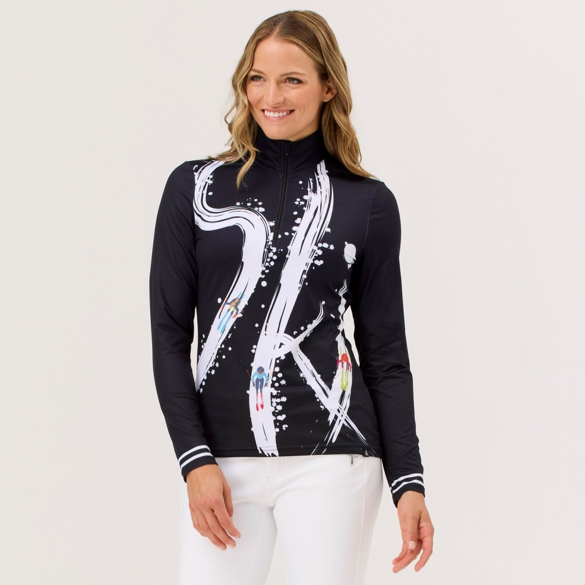 Krimson Klover - Ariel Ski Top Baselayer Damen - black - KK-F25824-928-XS - Sportbrands24