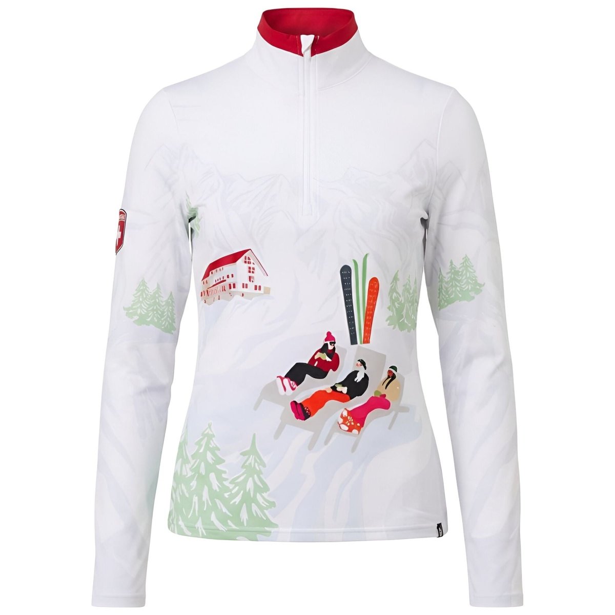 Krimson Klover - Sunbather Top Baselayer Damen - snow - KK-F25825-926-XS - Sportbrands24